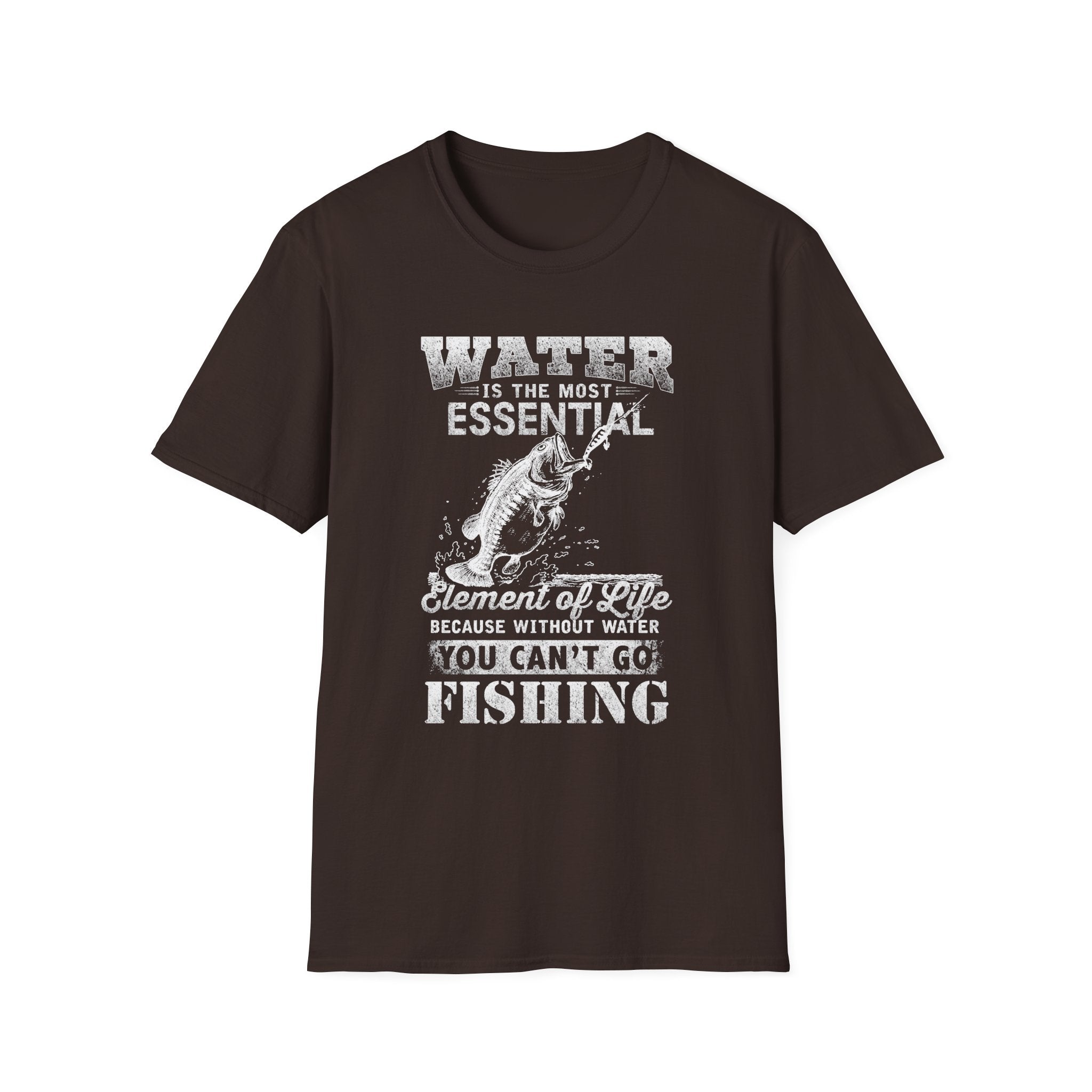 Water Essential Fishing T-Shirt | Unisex Softstyle Tee