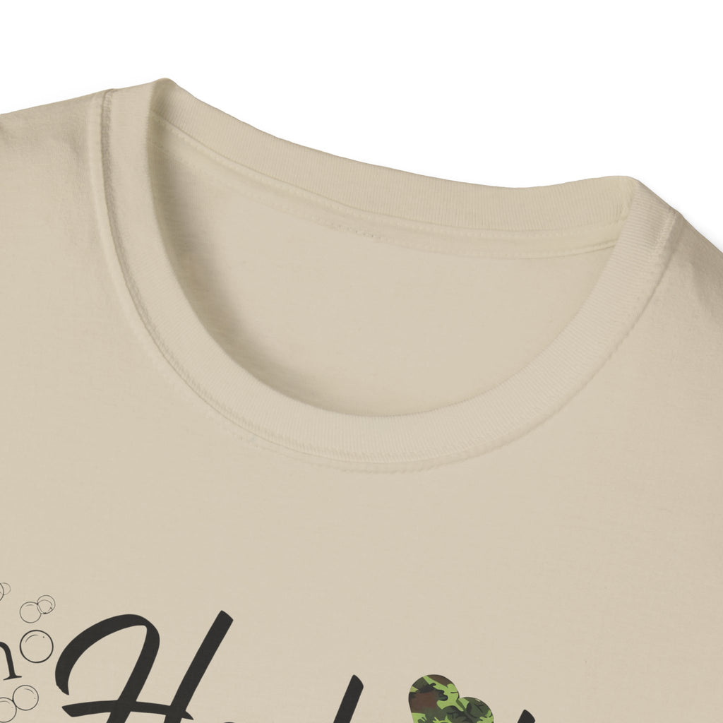 Valentine's Day Fishing T-Shirt - "I'm Hooked On You" Design for Anglers