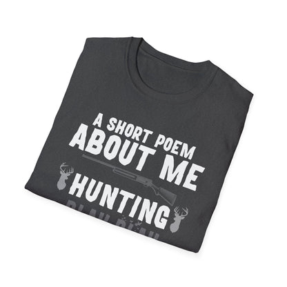 Funny Hunting T-Shirt - "Blah Blah" Design for Outdoor Enthusiasts