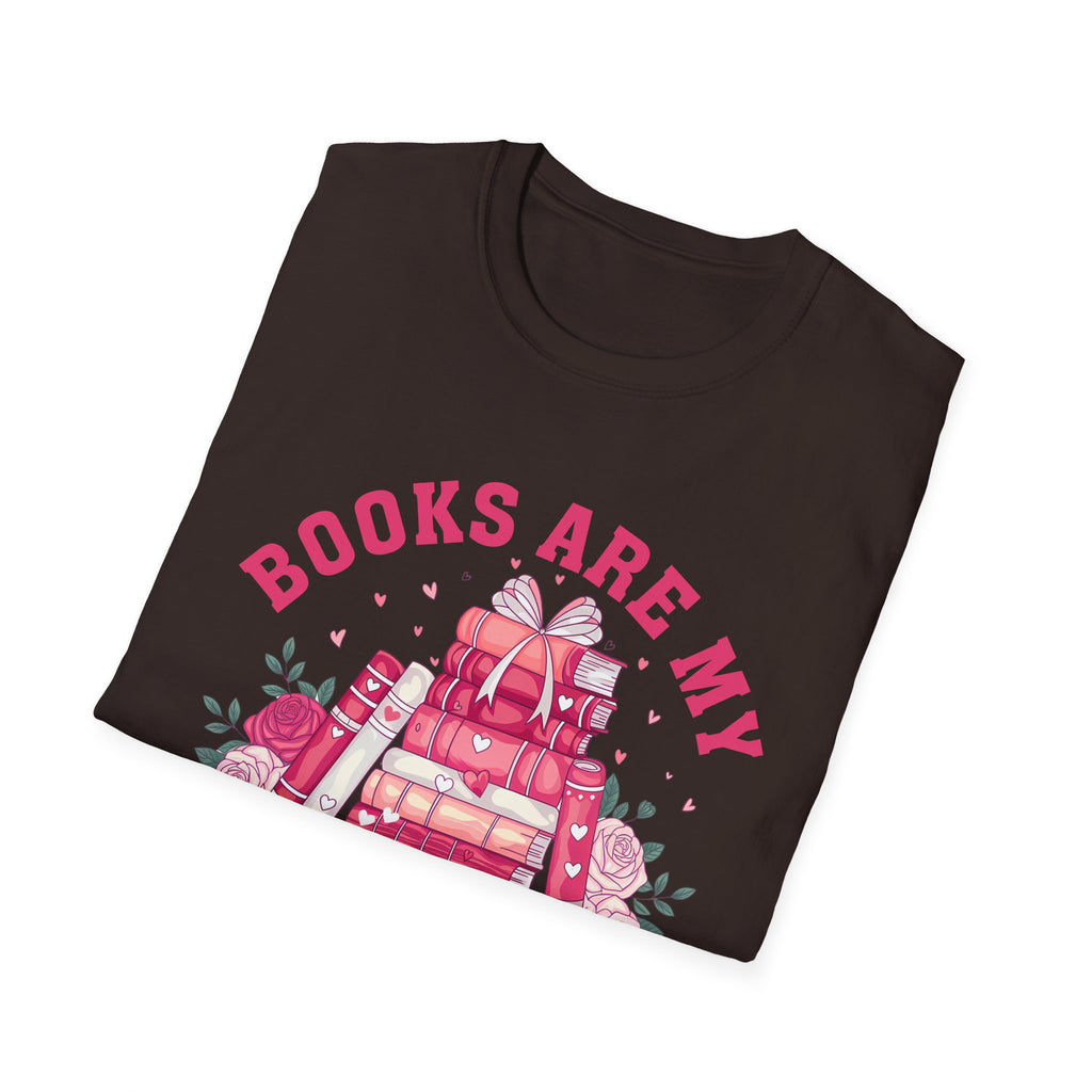 Books Are My Love Language Unisex Softstyle T-Shirt