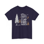 Unisex Campfire Nights Tee, Adventure Shirt, Outdoor Lover's Tee, Nature Apparel, Camping Gift, Fire Pit T-Shirt