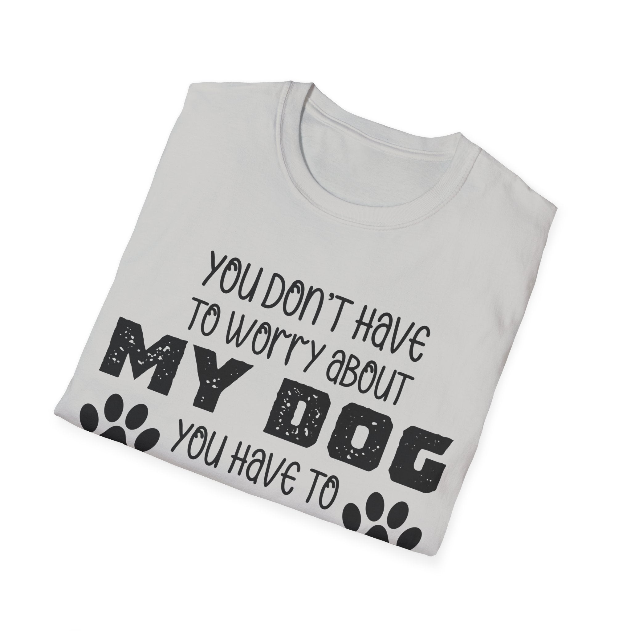 Funny Dog Mom T-Shirt - Unisex Softstyle Tee for Pet Lovers