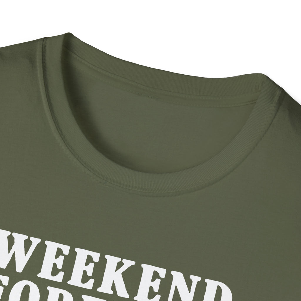 Fishing Weekend Forecast Unisex Softstyle T-Shirt