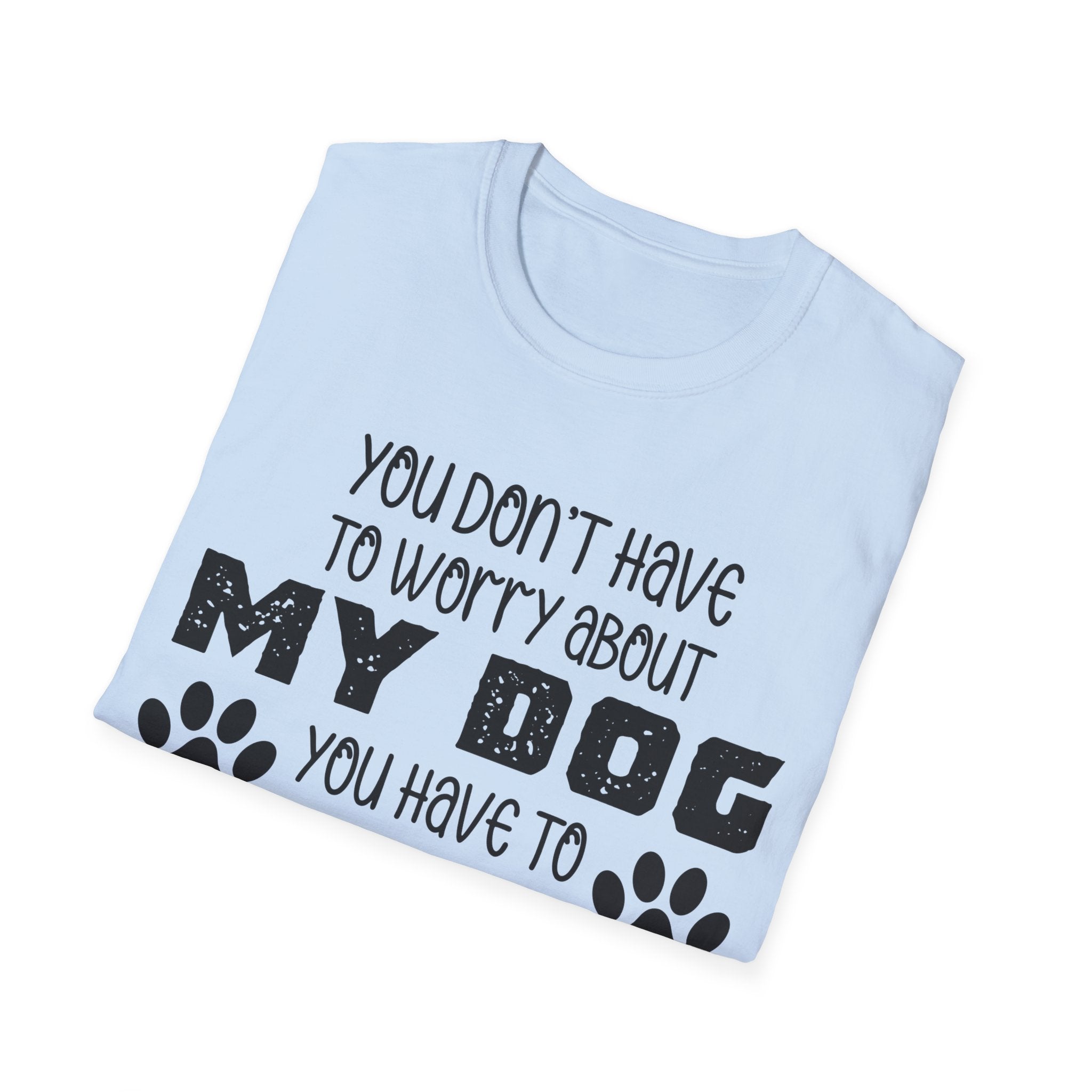 Funny Dog Mom T-Shirt - Unisex Softstyle Tee for Pet Lovers
