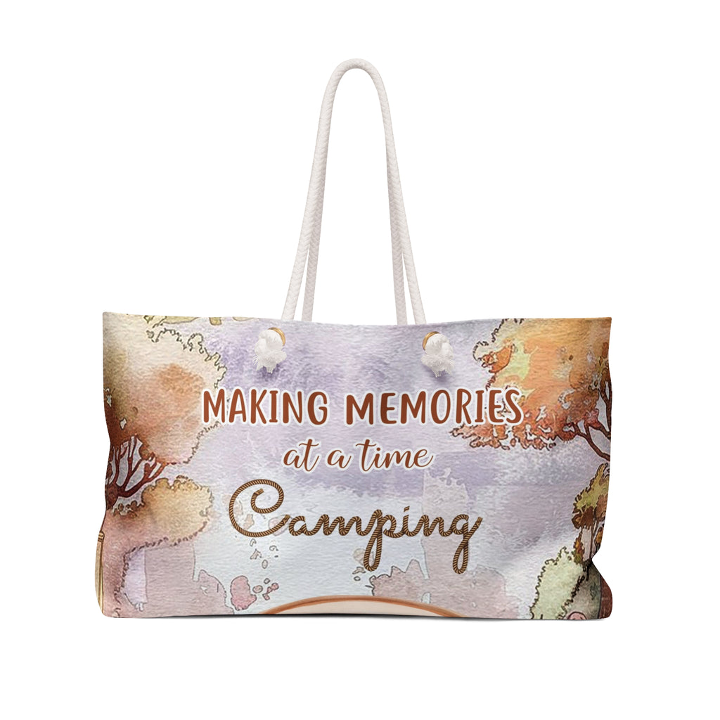 Adventurous Weekender Bag for Nature Lovers, Travel Tote, Camping Gear, Outdoor Escape Bag, Gift for Hikers, Memory-Making Bag