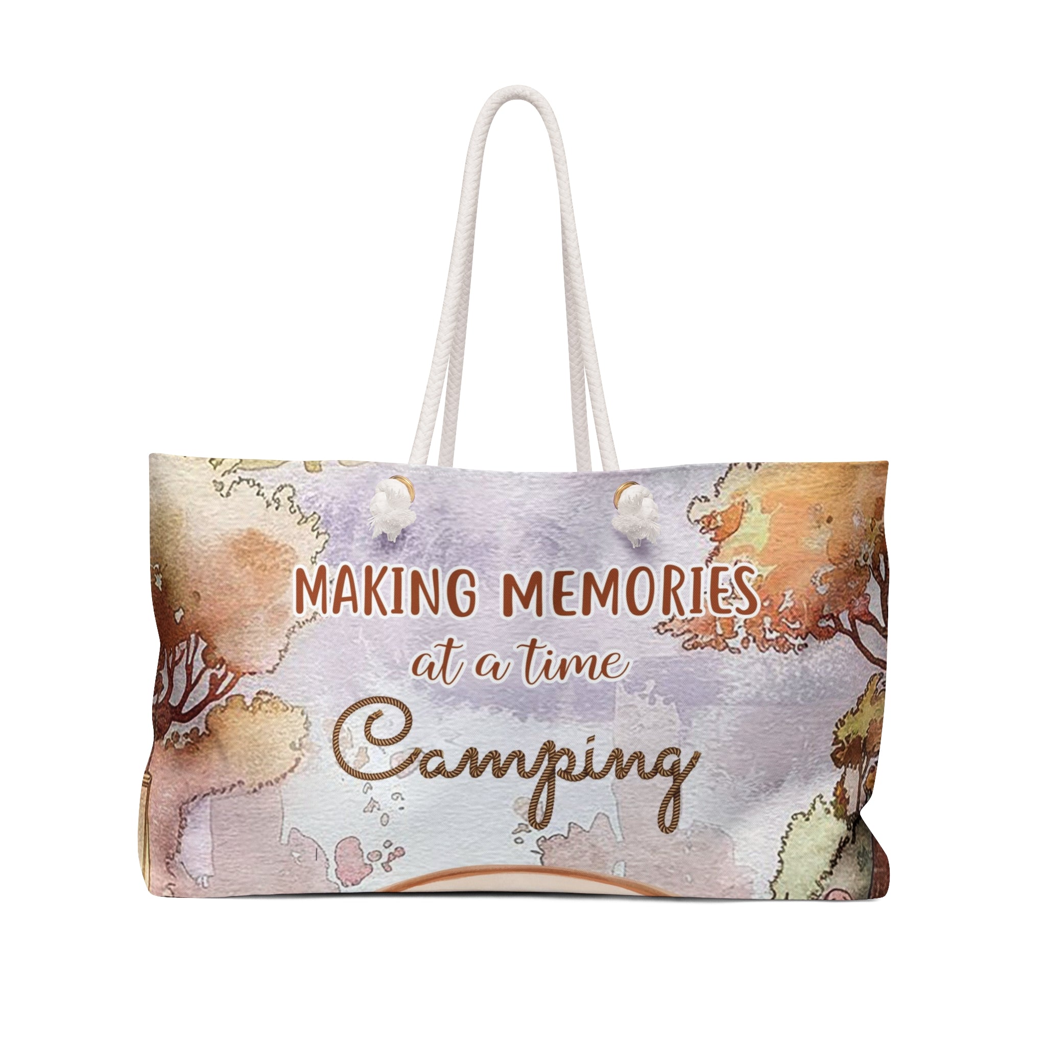 Adventurous Weekender Bag for Nature Lovers, Travel Tote, Camping Gear, Outdoor Escape Bag, Gift for Hikers, Memory-Making Bag