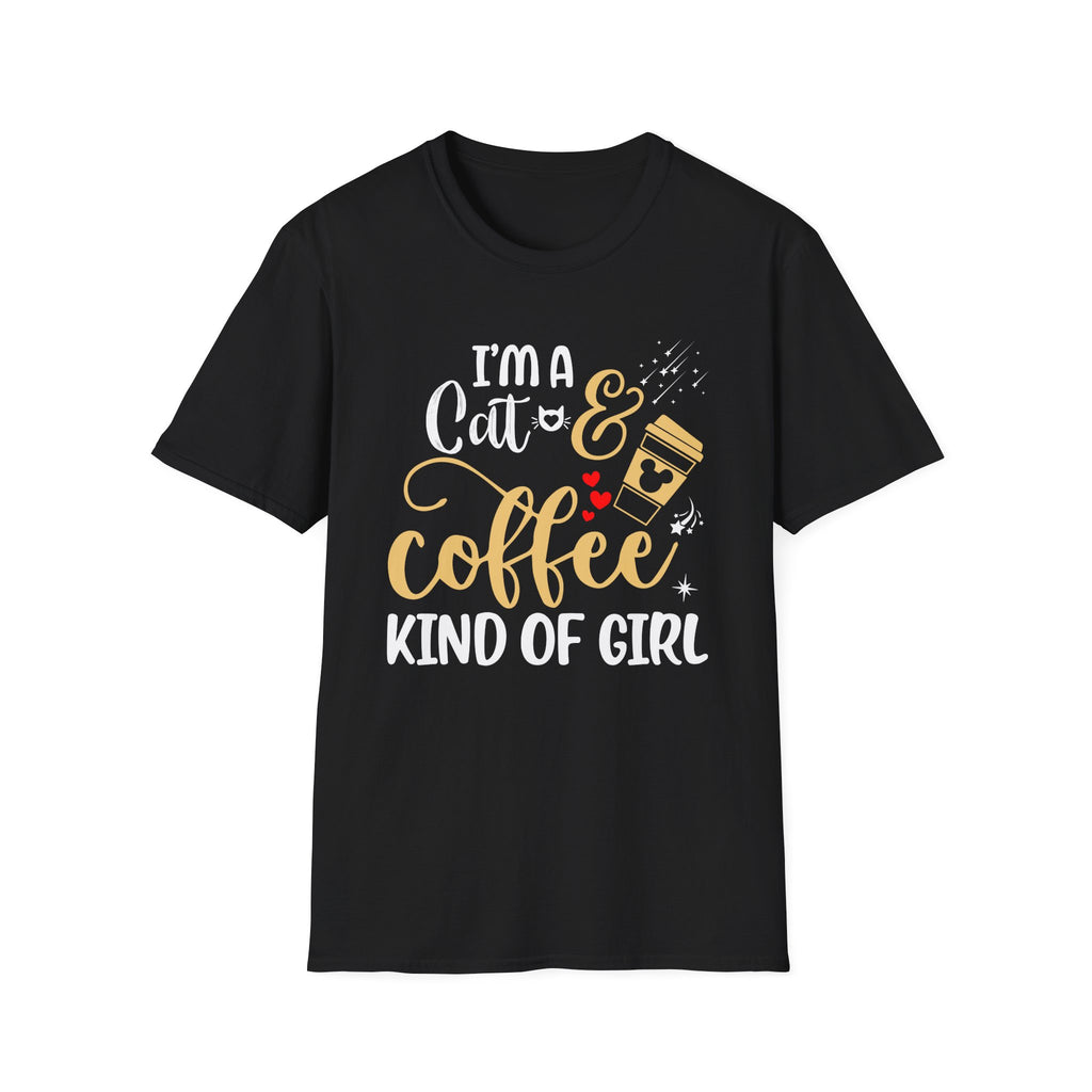 I'm a Cat and Coffee Kind of Girl T-Shirt