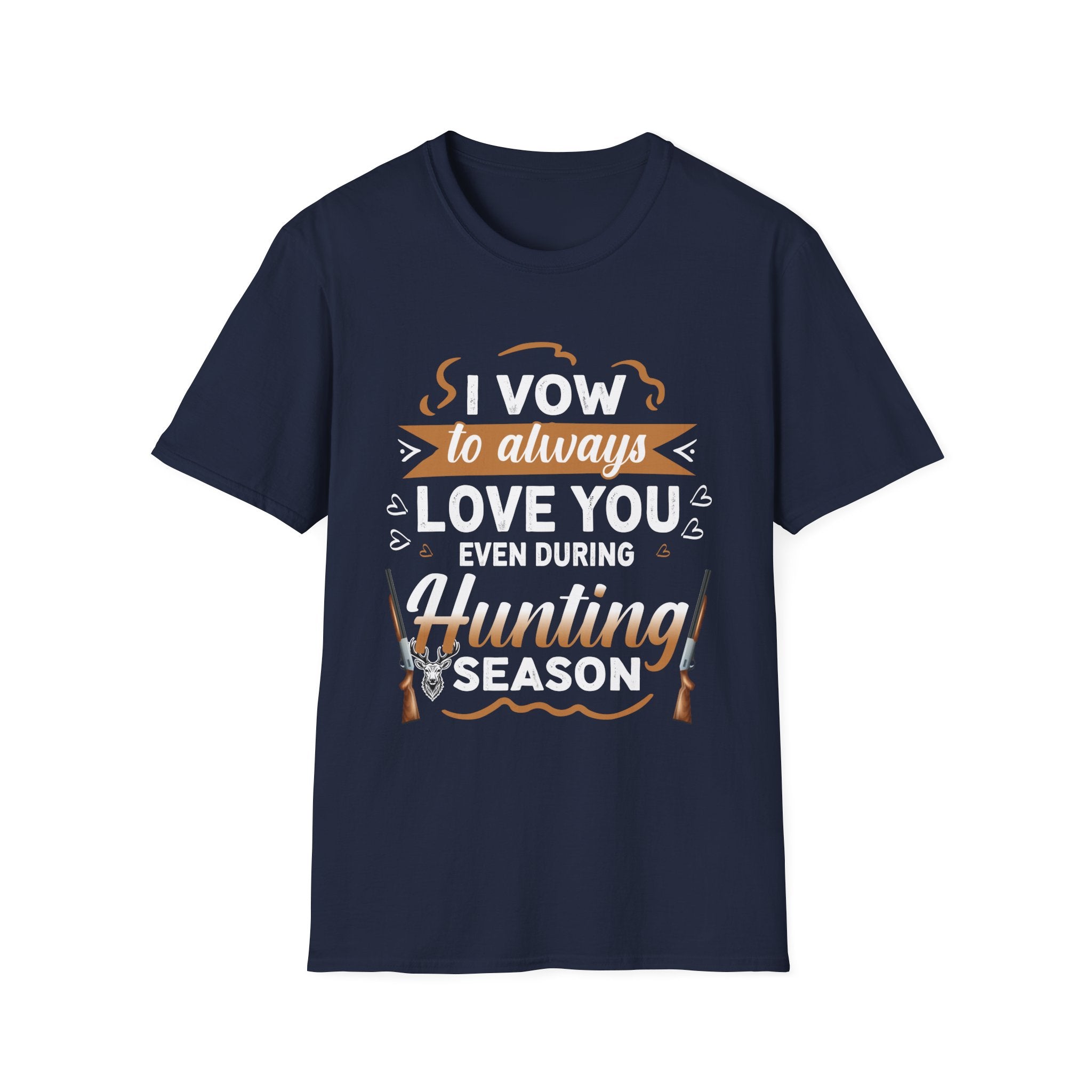 Hunting Season Love T-Shirt - Unisex Softstyle Tee for Outdoor Enthusiasts