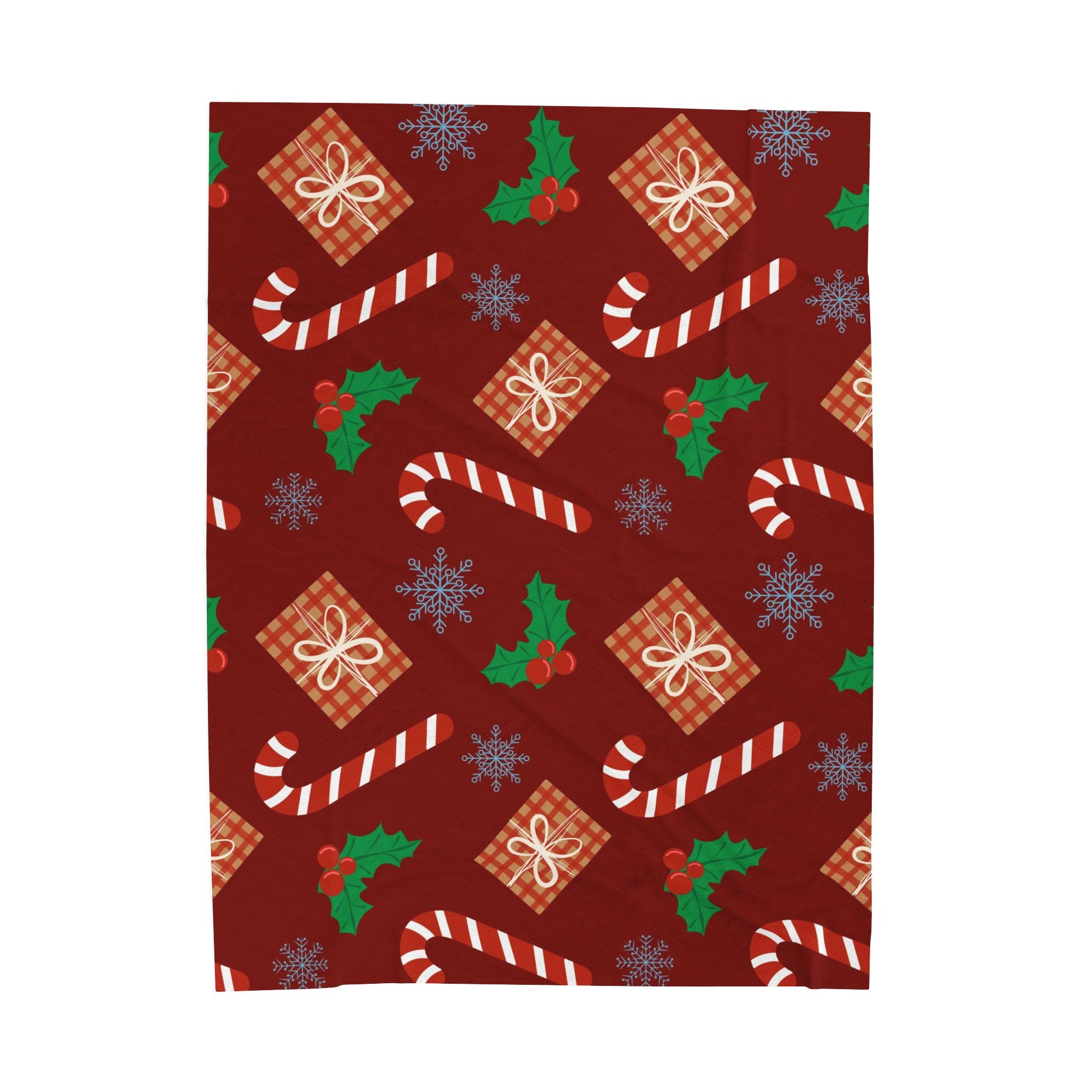Festive Holiday Throw Blanket, Cozy Plush Blanket for Winter, Christmas Décor, Gift for Home, Snuggle Blanket