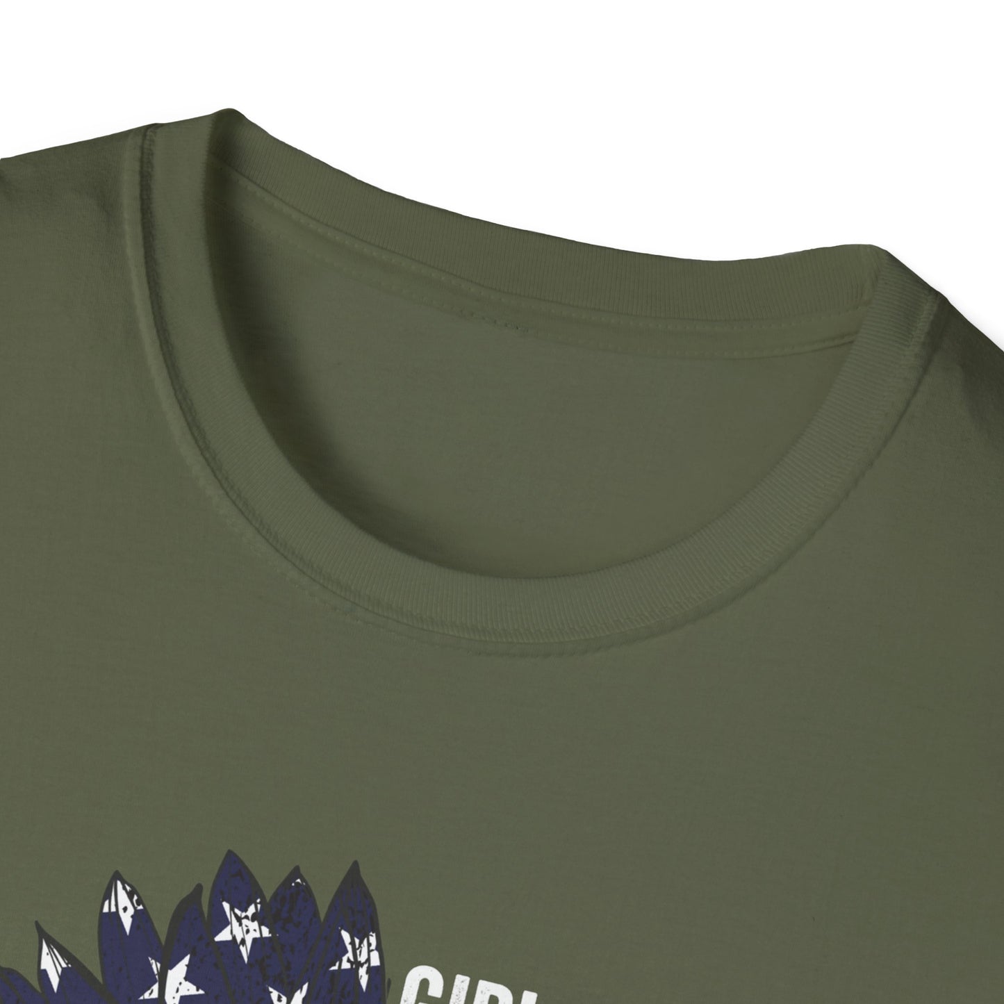 Unisex Softstyle T-Shirt - "Girl Who Likes Hunting & Fishing Aren't Weird" - Perfect for Outdoor Enthusiasts
