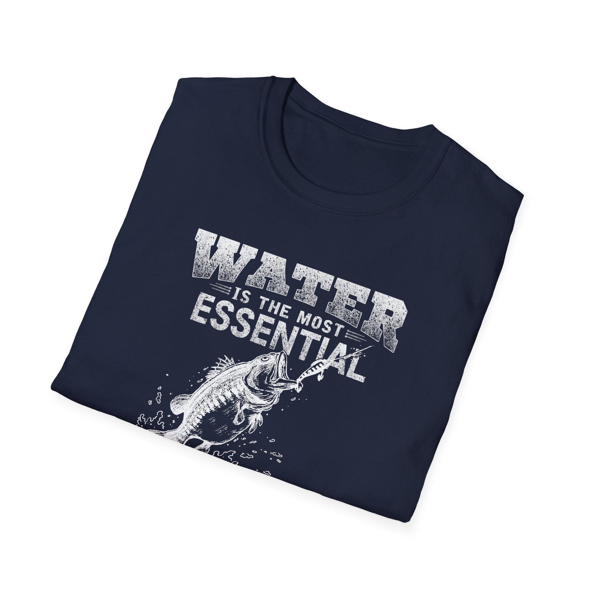 Water Essential Fishing T-Shirt | Unisex Softstyle Tee
