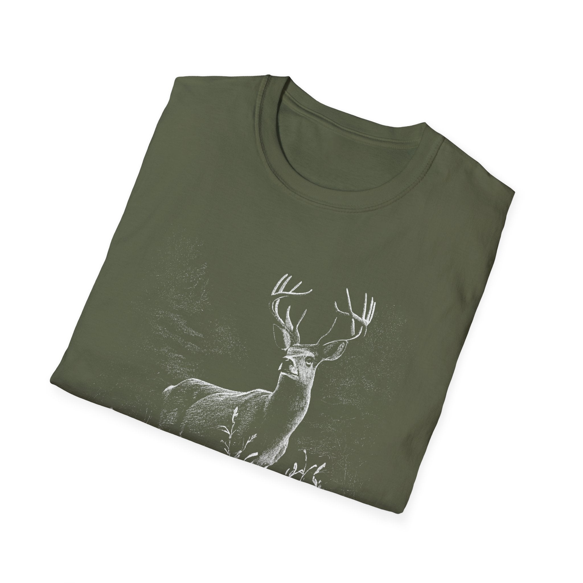Eat Local Unisex Softstyle T-Shirt - Eco-Friendly Wildlife Tee