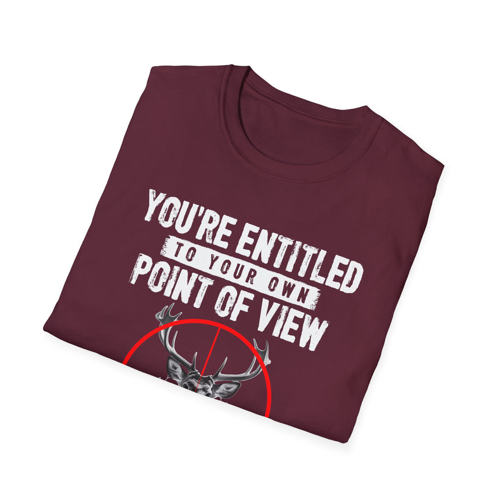 You're Entitled Point of View Unisex Softstyle T-Shirt