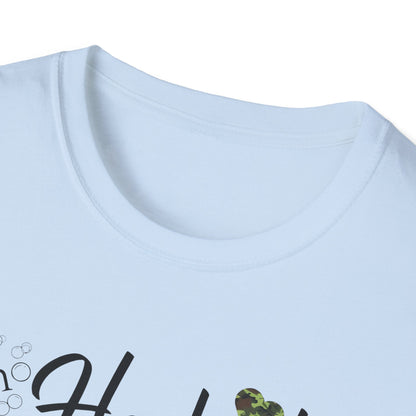 Valentine's Day Fishing T-Shirt - "I'm Hooked On You" Design for Anglers