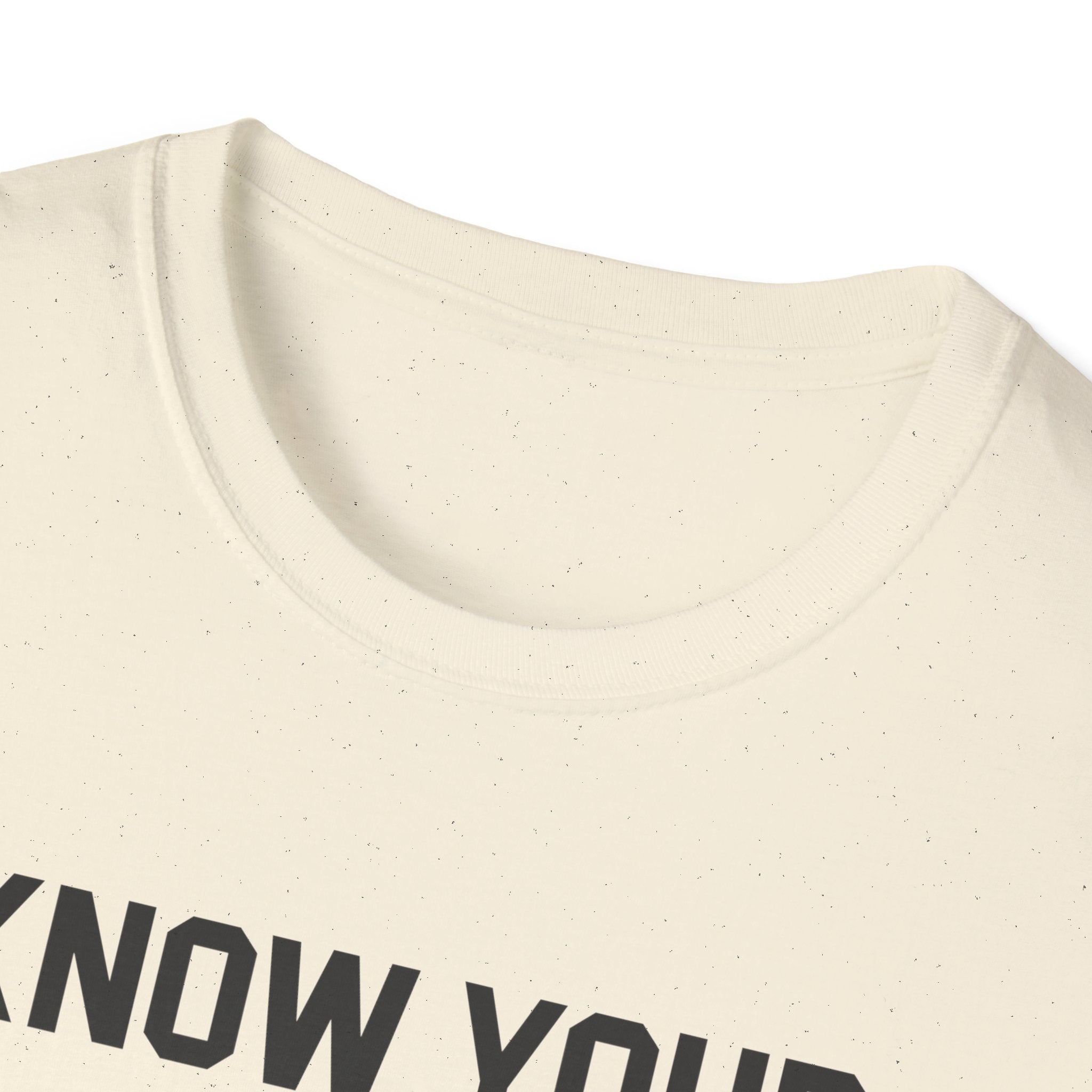 Unisex Softstyle T-Shirt - Know Your Limits | Motivational Tee, Gift for Nature Lovers, Inspirational Attire, Outdoor Adventure Shirt