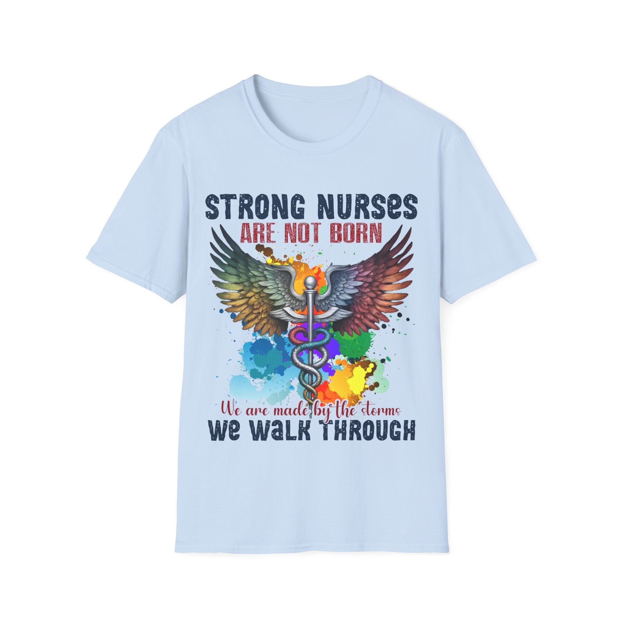 Strong Nurses Unisex Softstyle T-Shirt - Supportive Healthcare Gift