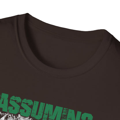 Funny Fishing T-Shirt - 'Assuming I Was Like Most Girls' Graphic Tee