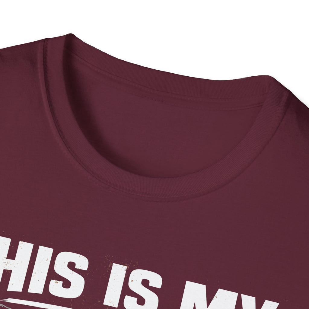 Fishing Humor T-Shirt, Fun Fishing Tee, Gift for Fisherman, Coffee Drinking Shirt, Casual Fishing Apparel, Outdoor Adventure Clothing