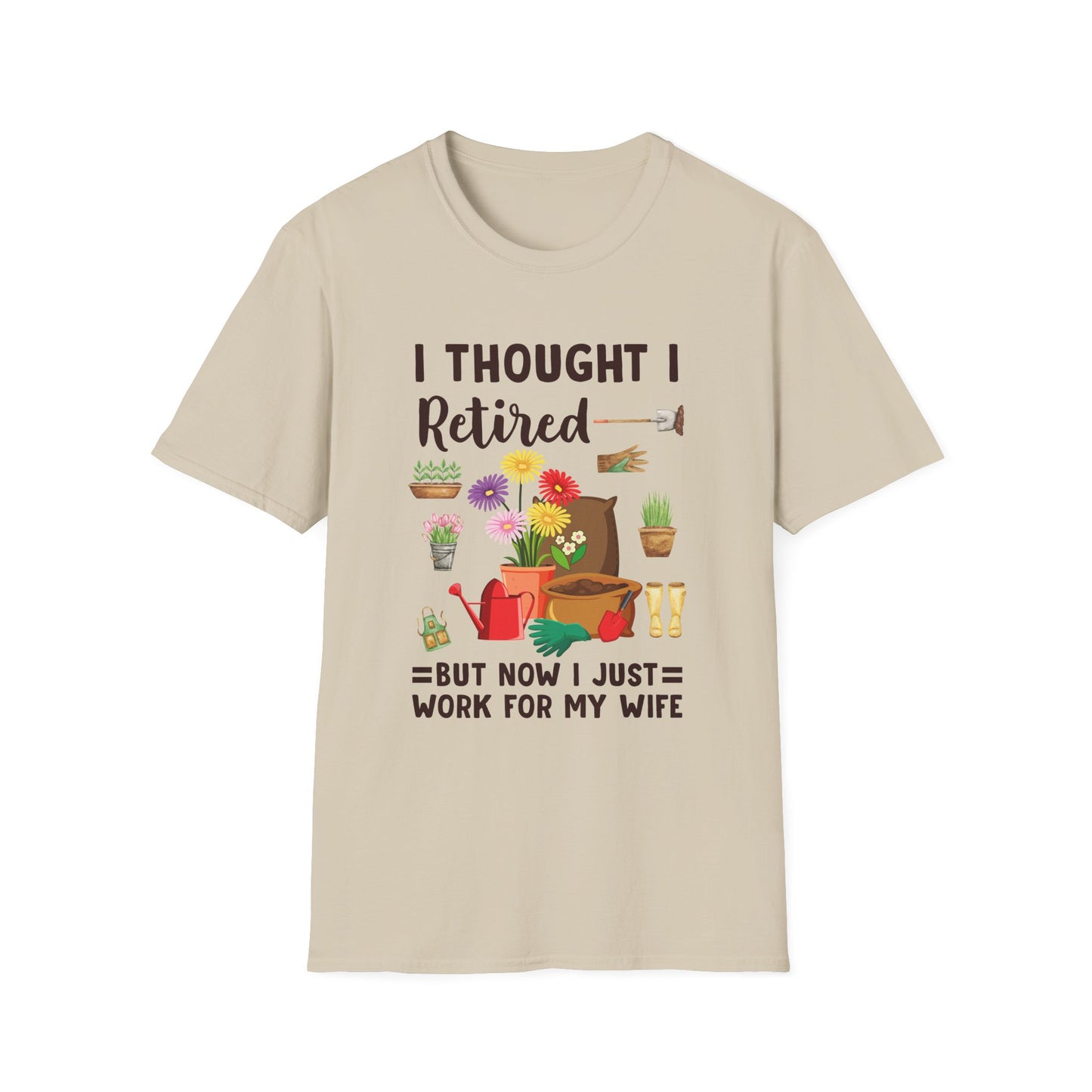 Retirement Humor T-Shirt, Funny Gift for Retirees, Unisex Tee for Men and Women, Gardening Lover Shirt, Birthday or Retirement Party Gift