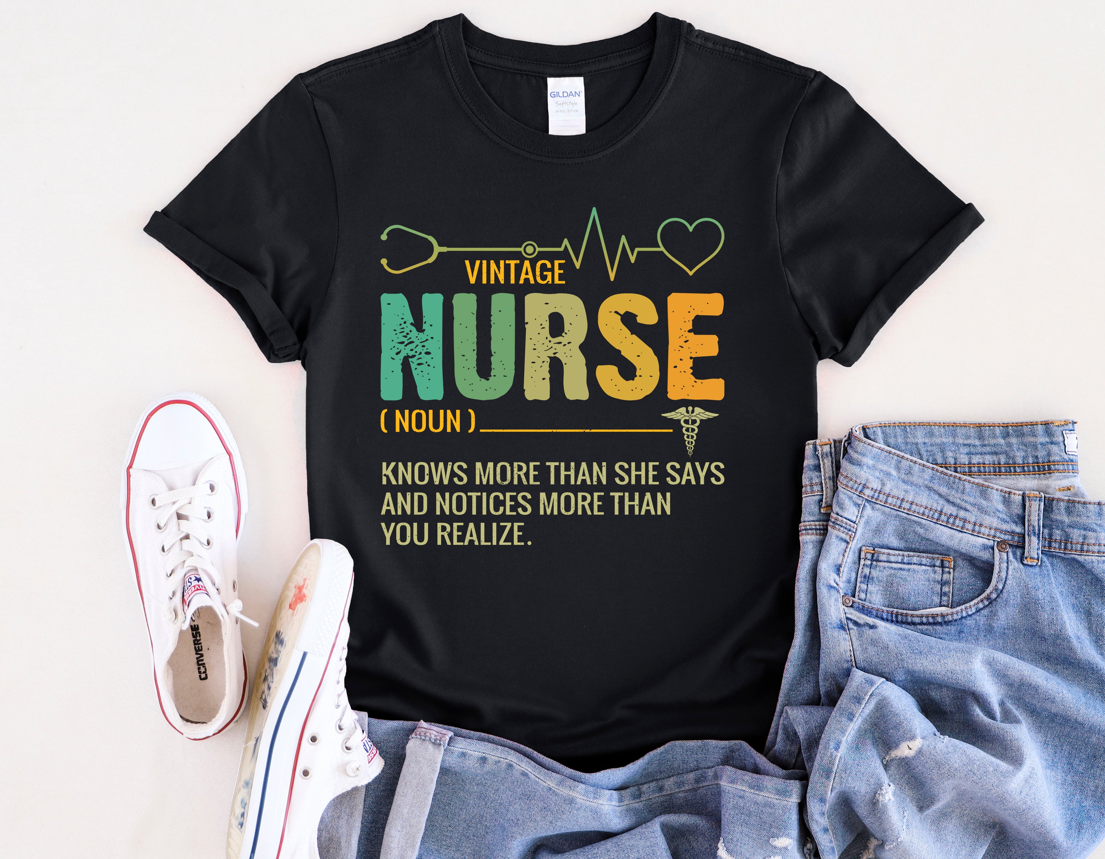 Vintage Nurse T-Shirt