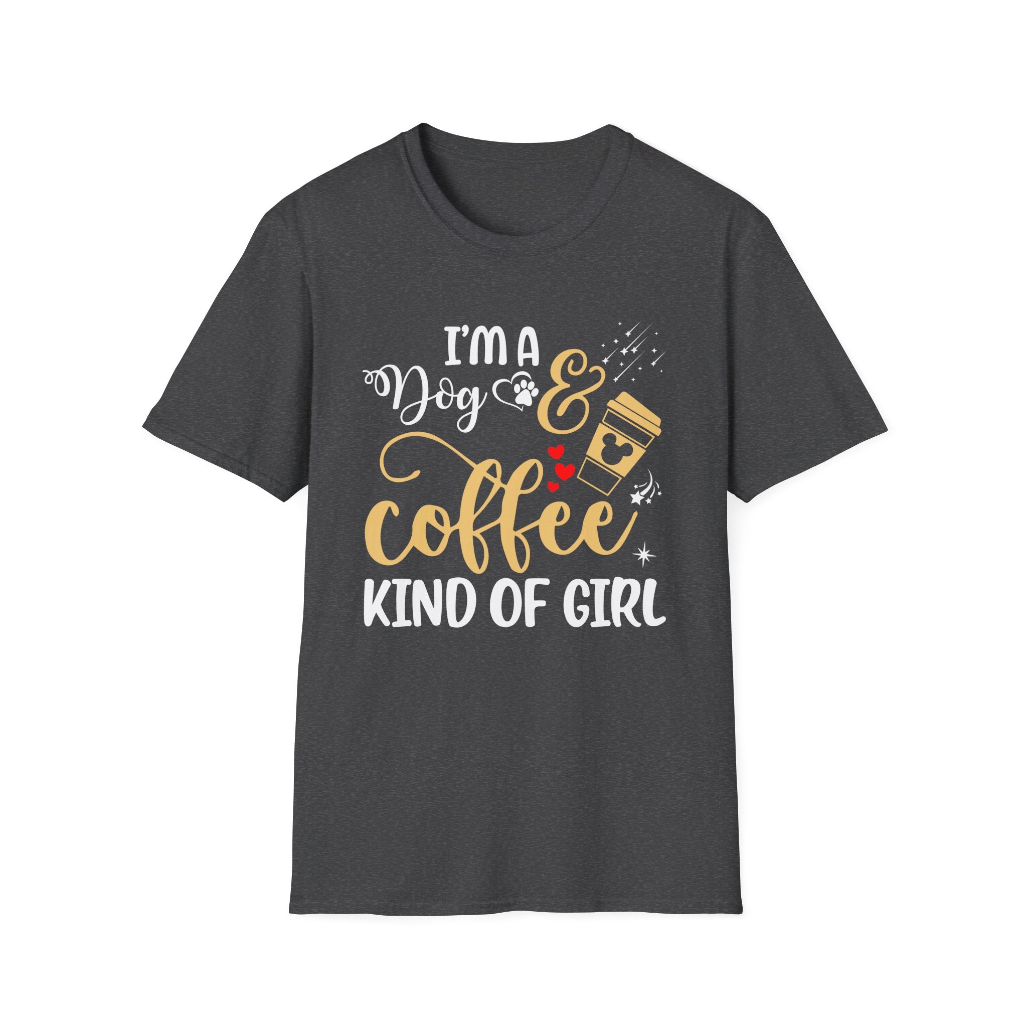 I'm a Dog and Coffee Kind of Girl T-Shirt