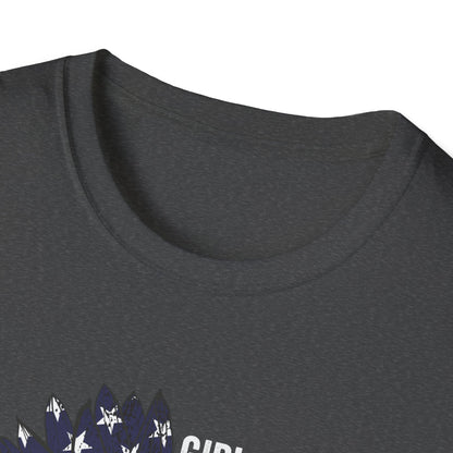 Unisex Softstyle T-Shirt - "Girl Who Likes Hunting & Fishing Aren't Weird" - Perfect for Outdoor Enthusiasts