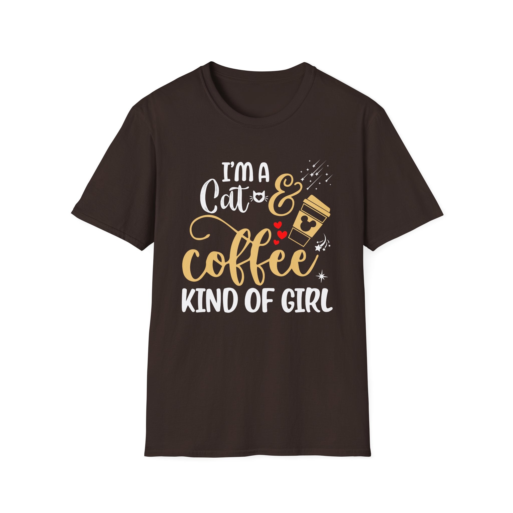 I'm a Cat and Coffee Kind of Girl T-Shirt