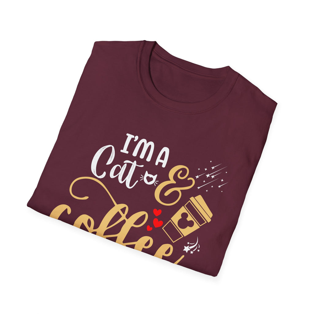 I'm a Cat and Coffee Kind of Girl T-Shirt
