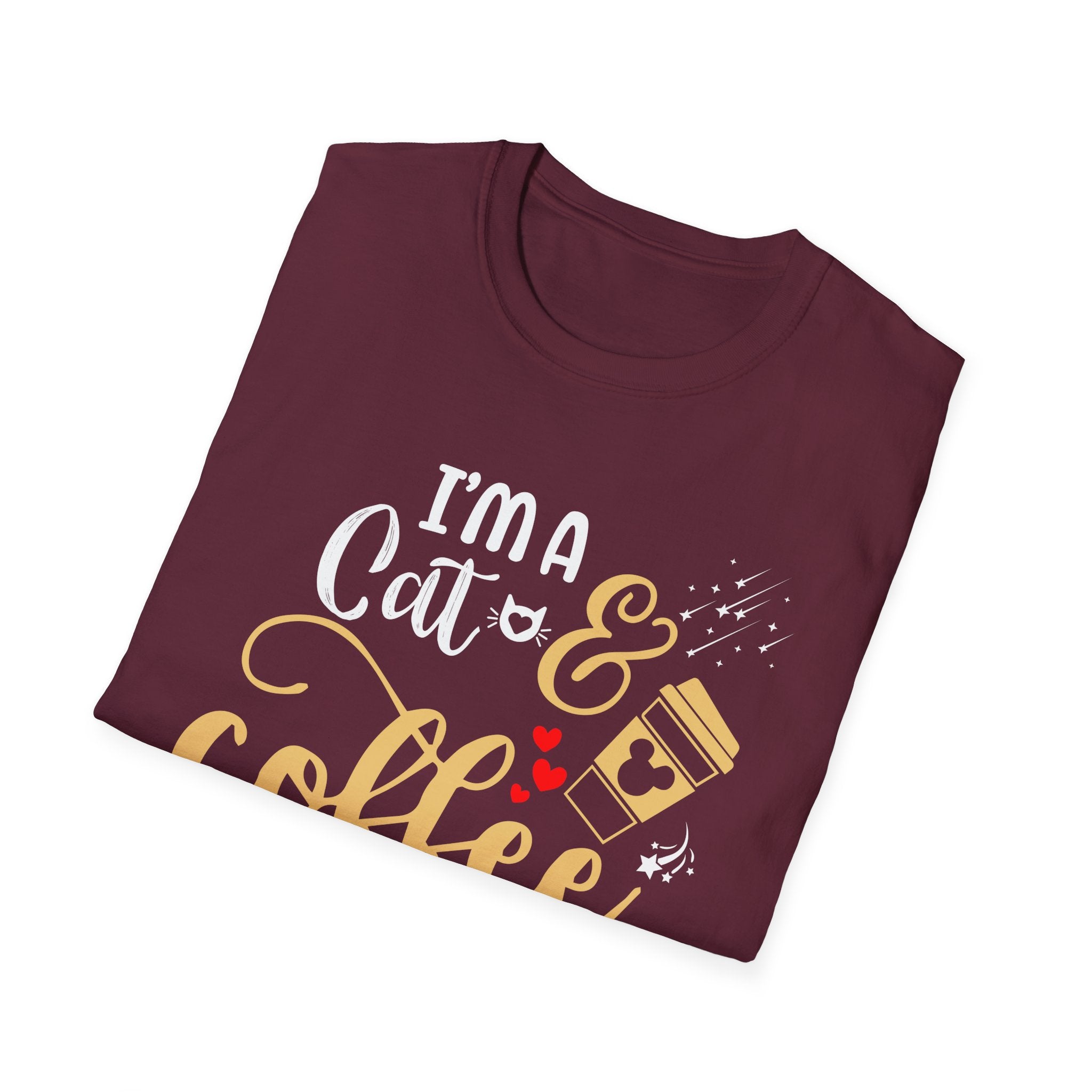 I'm a Cat and Coffee Kind of Girl T-Shirt