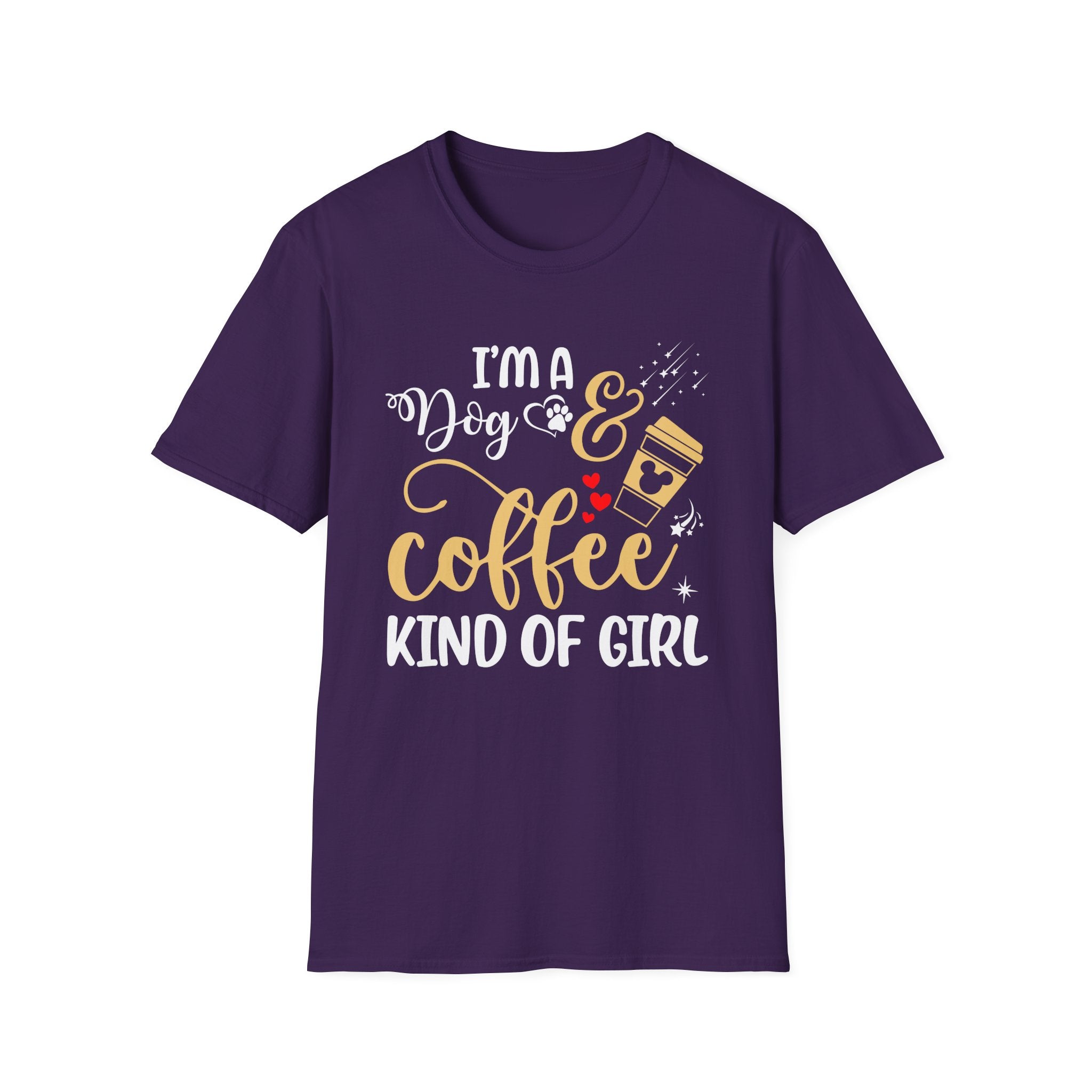 I'm a Dog and Coffee Kind of Girl T-Shirt