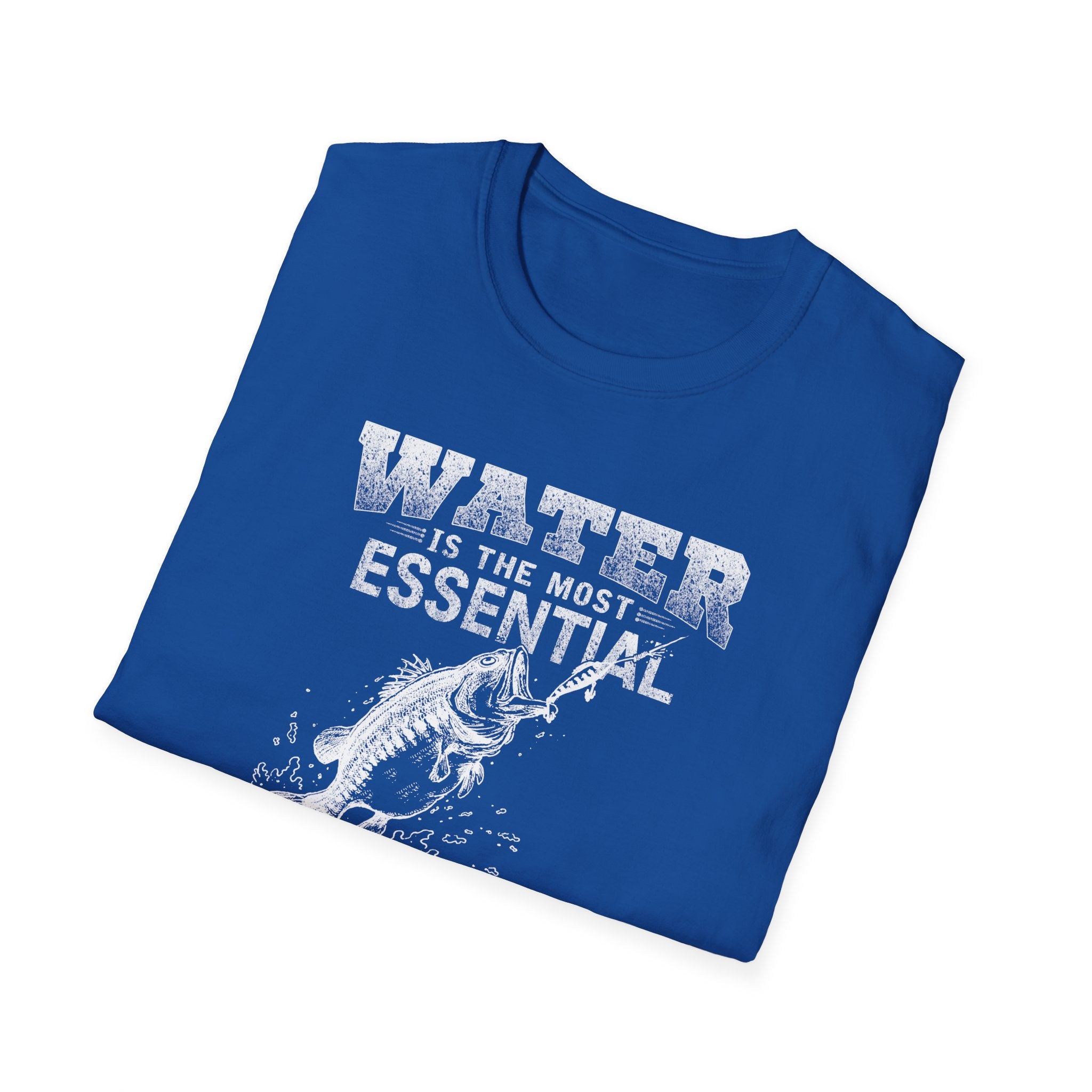 Water Essential Fishing T-Shirt | Unisex Softstyle Tee