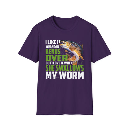 Fishing Humor Unisex T-Shirt, Funny Fishing Gift, Outdoor Tee, Fishing Lover Apparel, Casual Wear, Humor Shirt