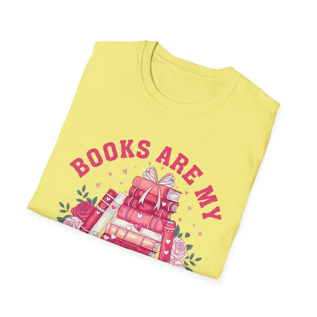 Books Are My Love Language Unisex Softstyle T-Shirt