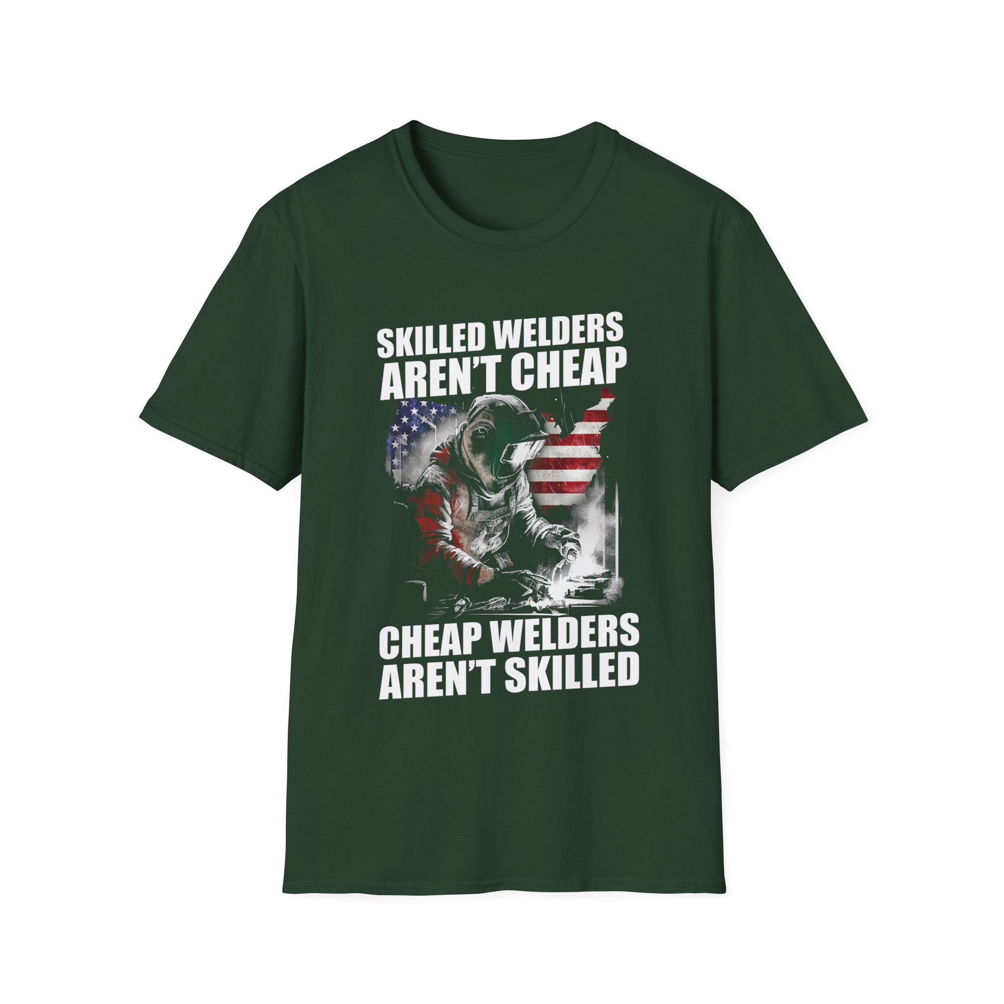 Skilled Welders Humor Unisex T-Shirt - Perfect for Welding Professionals and Craft Lovers