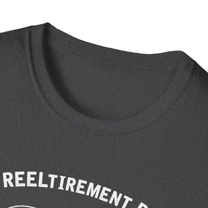 Funny Fishing Unisex Softstyle T-Shirt - My Reel Itirement Plan