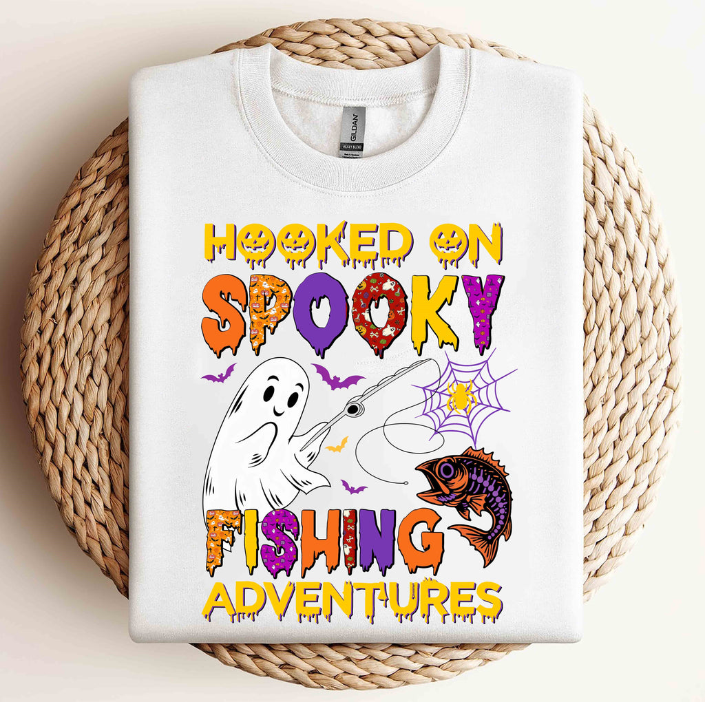 Hooked on Spooky Fishing T-Shirt
