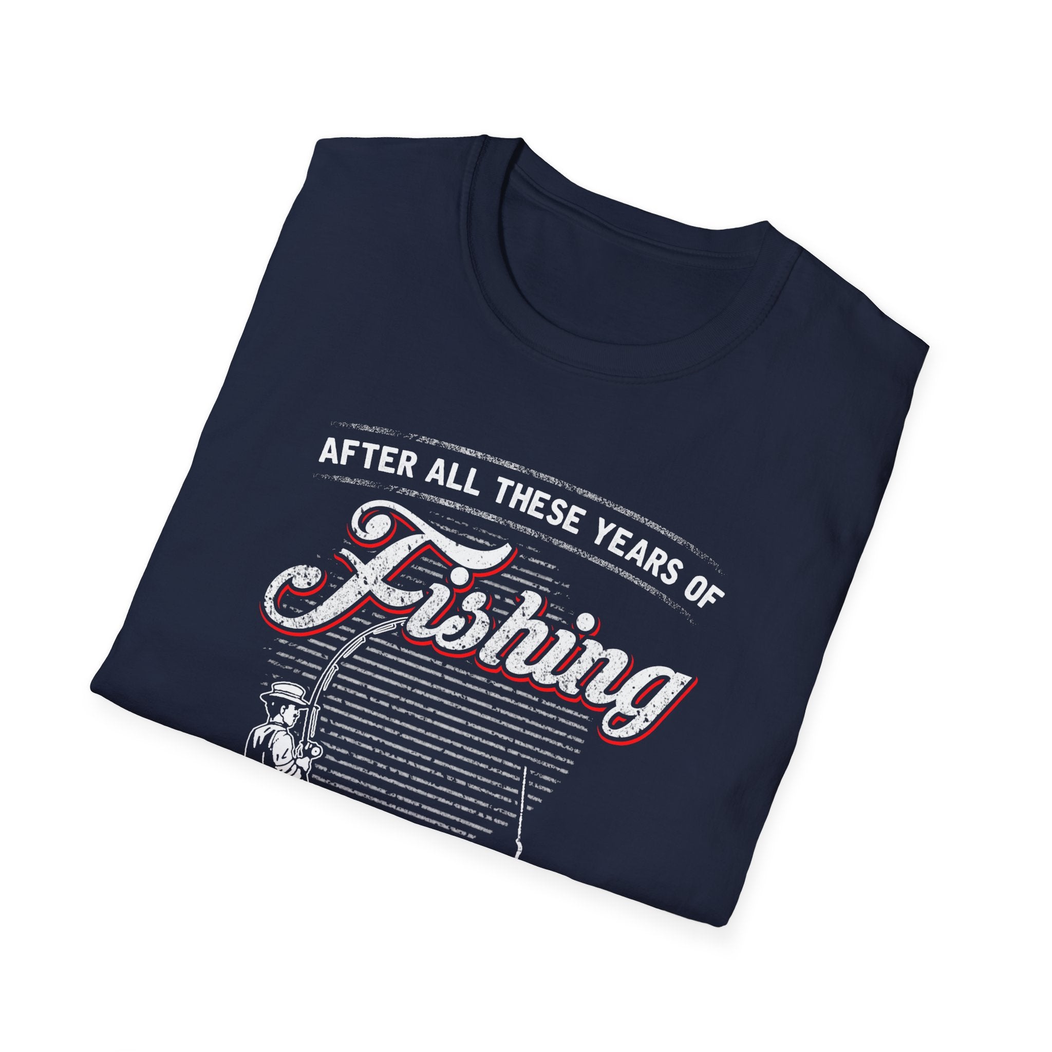 Fishing T-Shirt - "After All These Years of Fishing, My Wife is Still My Best Catch" - Perfect Gift for Fishermen