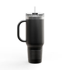 Camping Insulated Travel Mug - 40oz, Perfect for Outdoor Adventures, Hiking, Road Trips, Gifts for Campers, Summer Fun