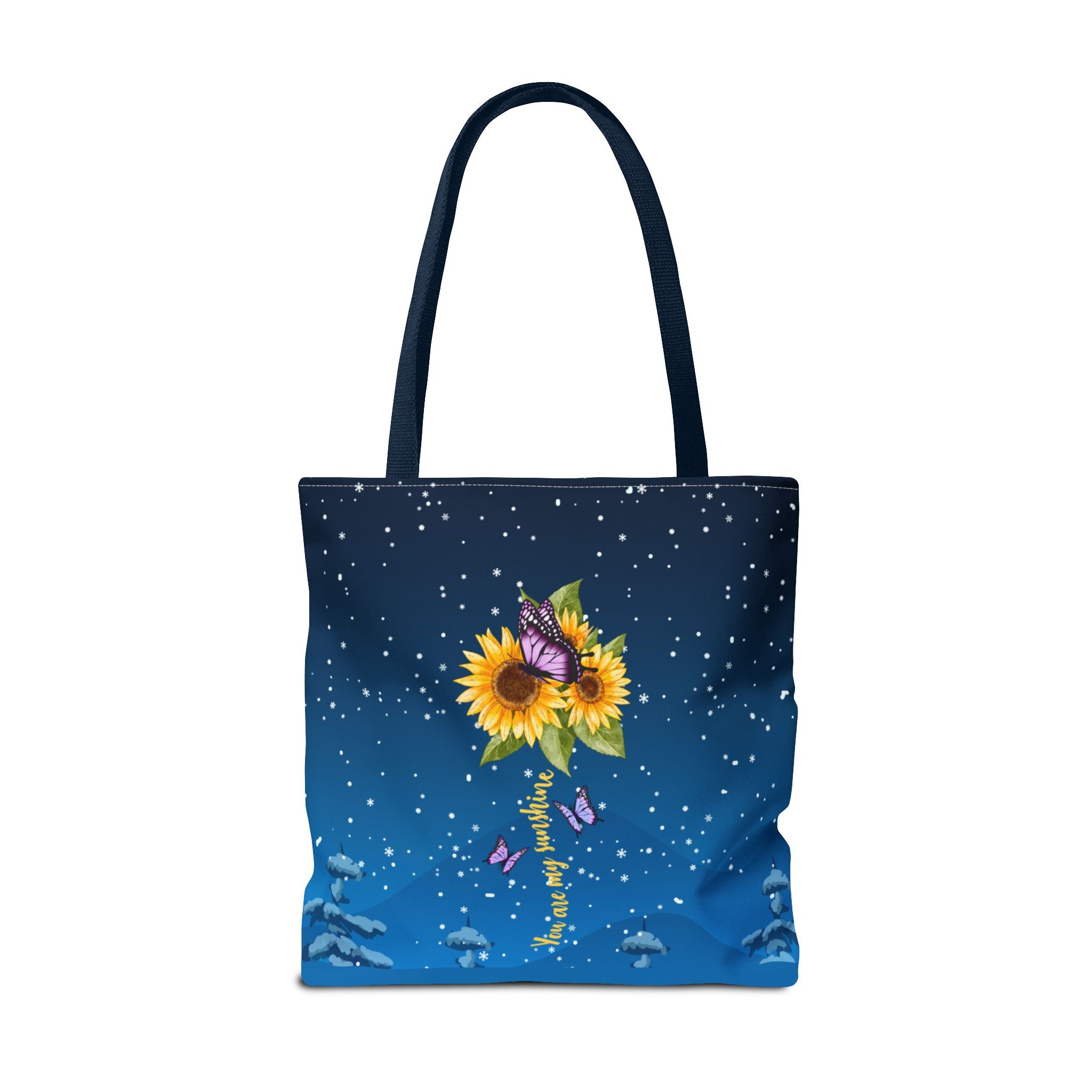 Heartfelt Sunflower Tote Bag for Daughters | Inspirational Gift | Birthday, Graduation, Mother's Day, Everyday Use, Floral Art