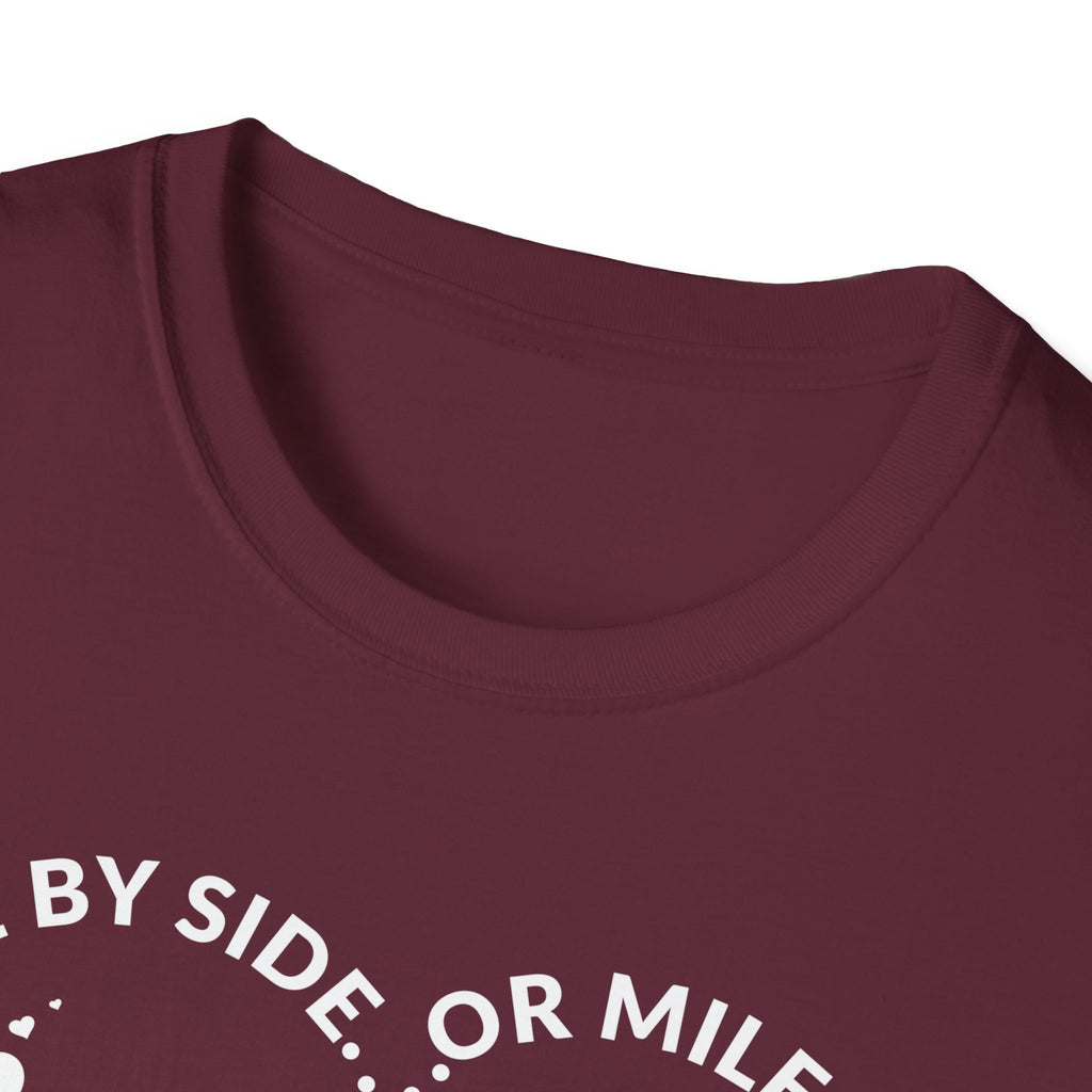 Family Quote Unisex Softstyle T-Shirt - Always Connected by Heart