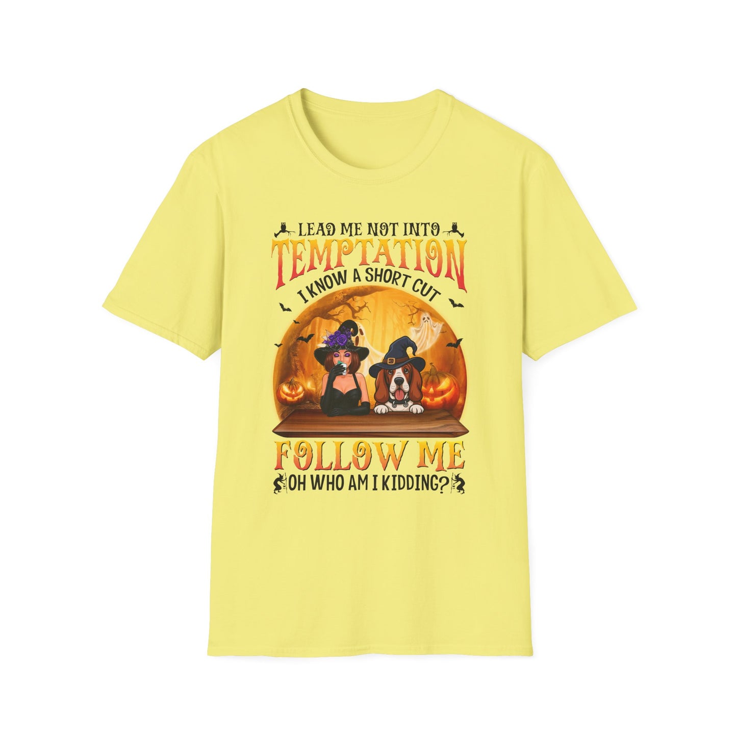 Spooky Basset Hound Tee