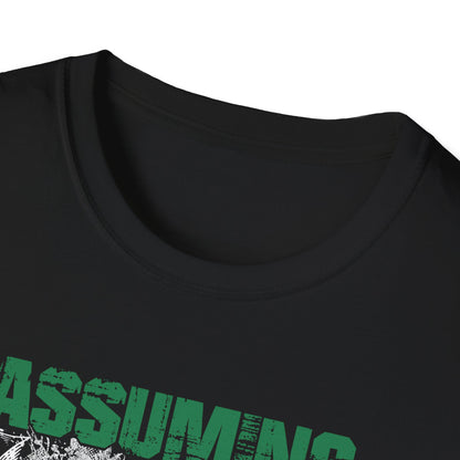 Funny Fishing T-Shirt - 'Assuming I Was Like Most Girls' Graphic Tee