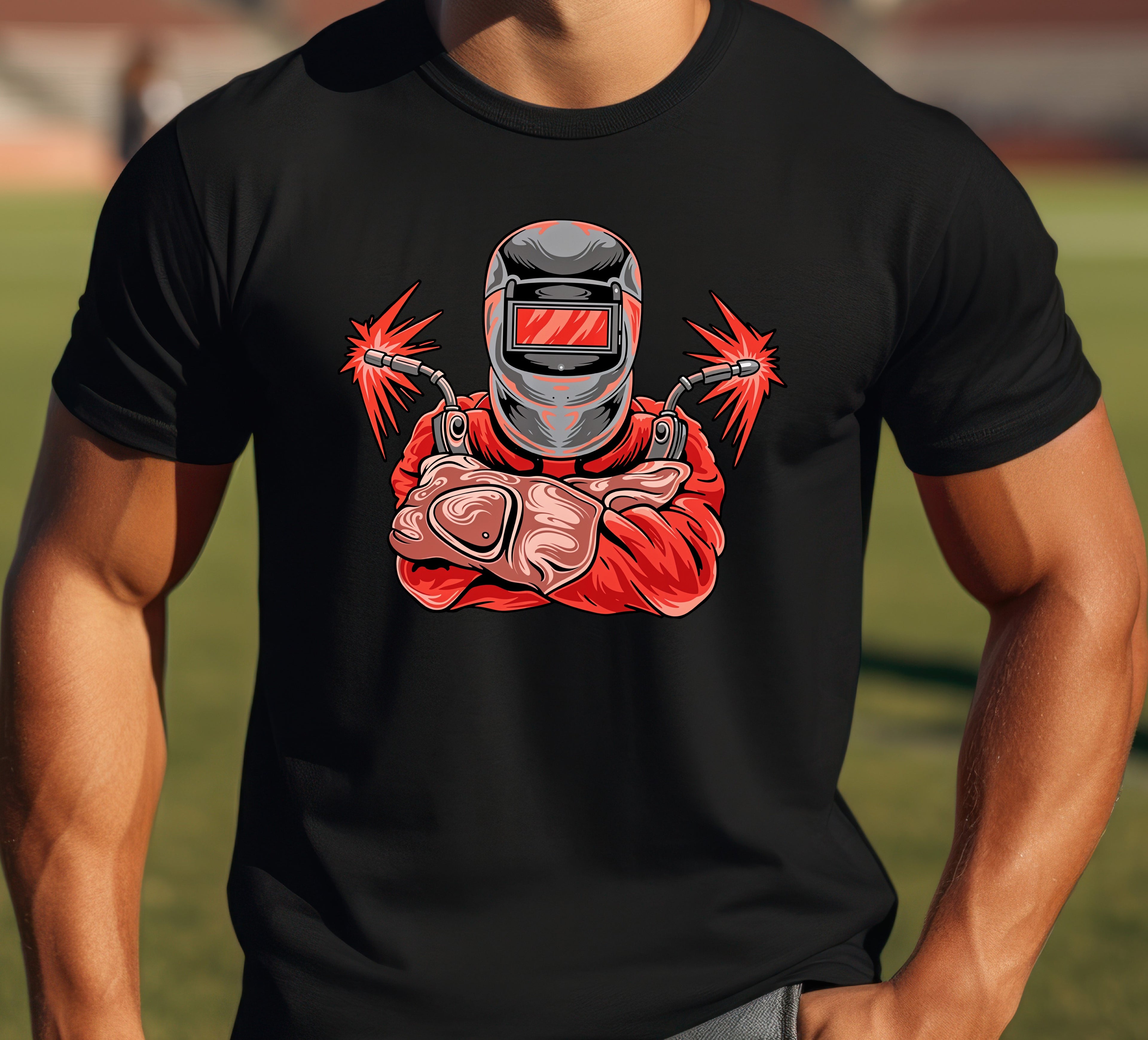 Welders Unite Graphic T-Shirt | Unisex Softstyle Tee for Welding Enthusiasts