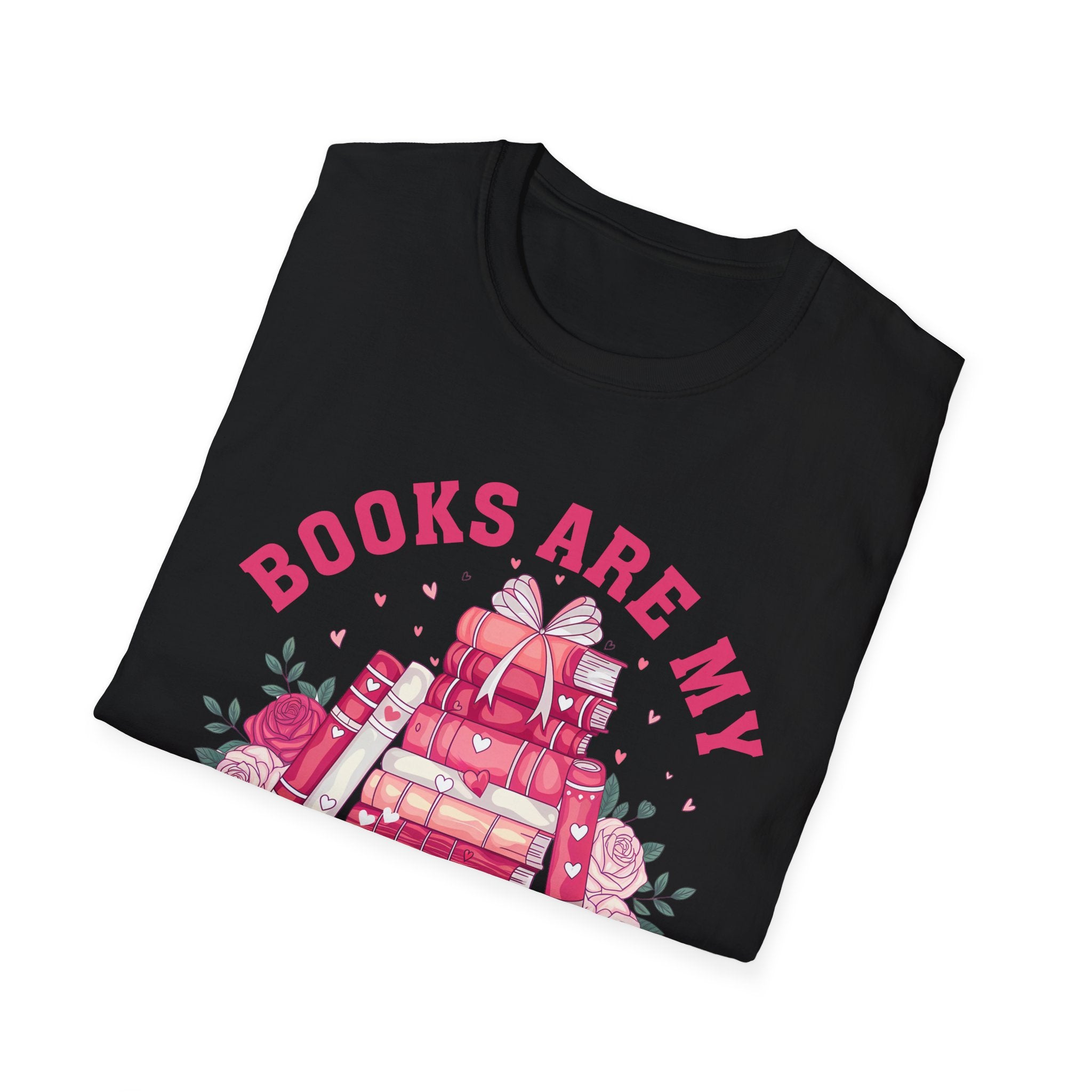 Books Are My Love Language Unisex Softstyle T-Shirt