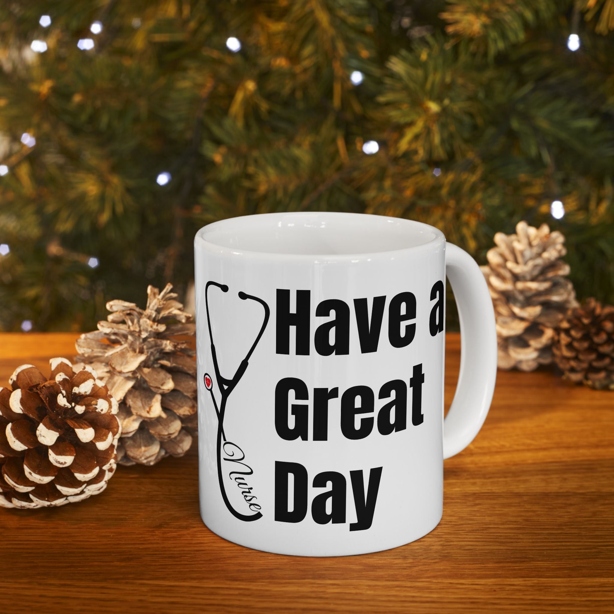 Nurse Appreciation Ceramic Mug - Perfect Gift for Healthcare Workers, Coffee Lovers, Best Buddy, Birthday