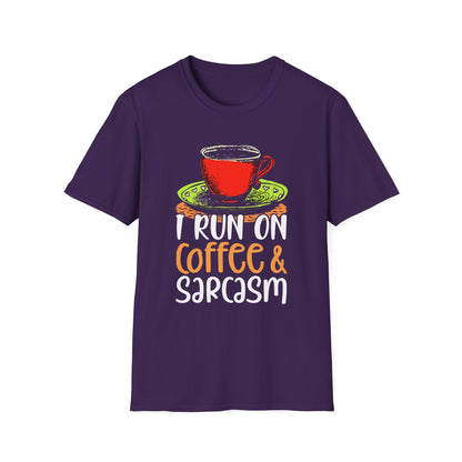 I Run on Coffee & Sarcasm T-Shirt