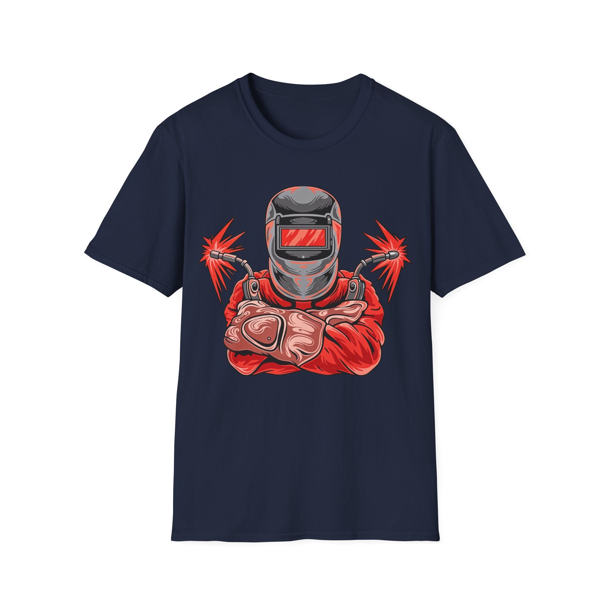 Welders Unite Graphic T-Shirt | Unisex Softstyle Tee for Welding Enthusiasts