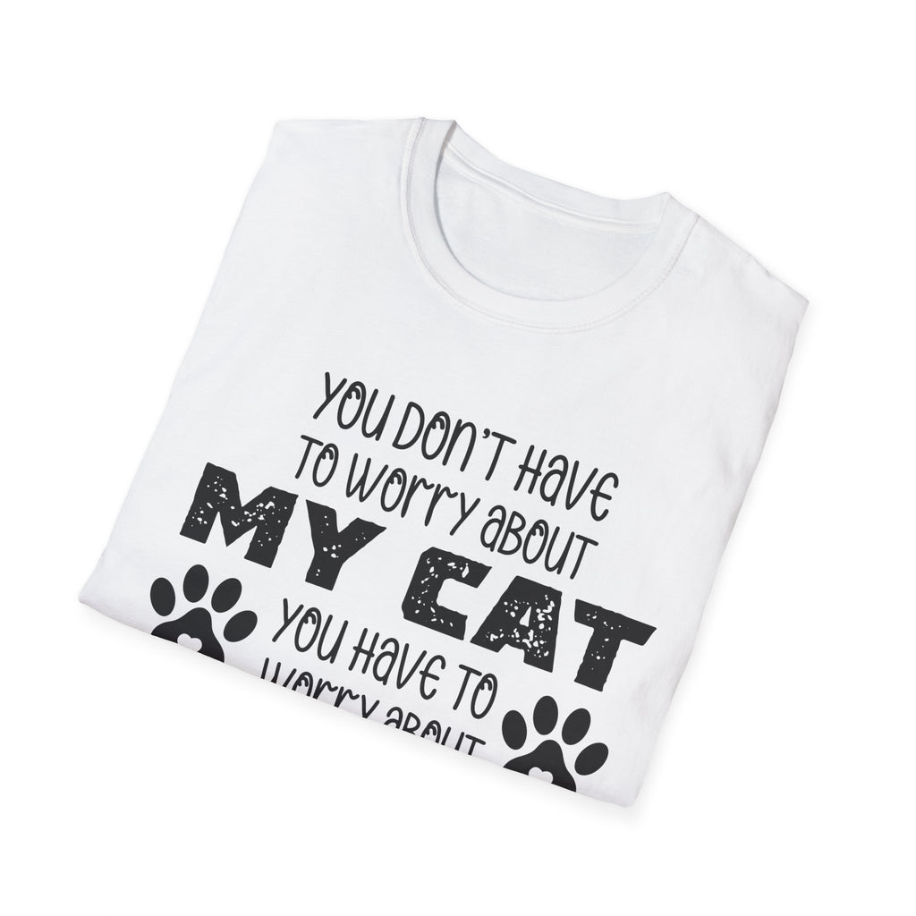 Crazy Cat Mom Unisex Softstyle T-Shirt - Perfect Gift for Cat Lovers