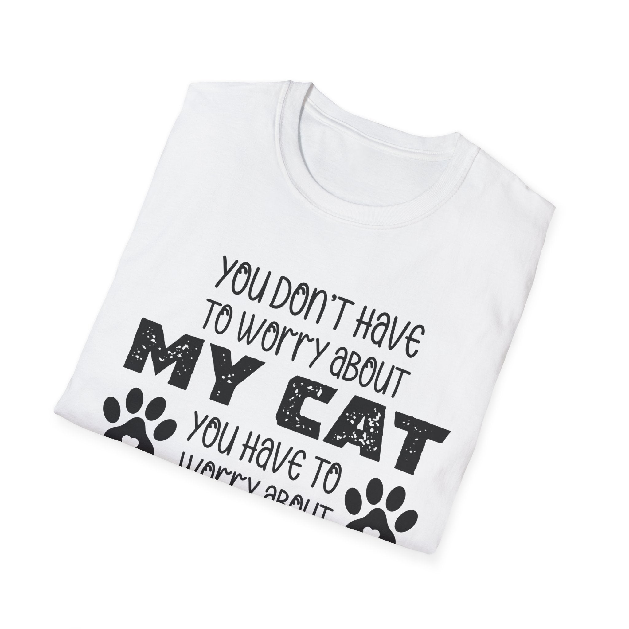 Crazy Cat Mom Unisex Softstyle T-Shirt - Perfect Gift for Cat Lovers