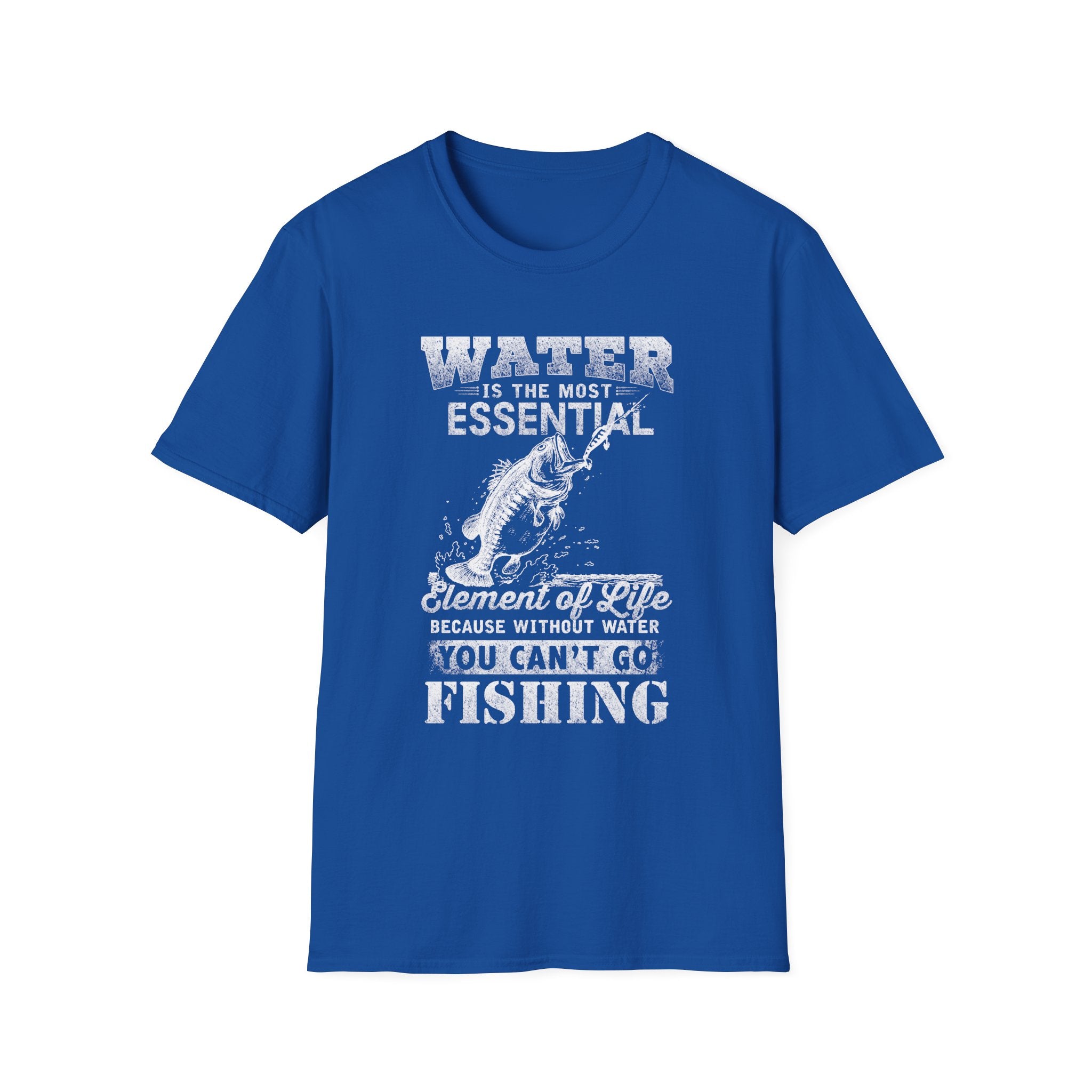 Water Essential Fishing T-Shirt | Unisex Softstyle Tee